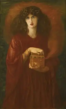 Pandore, Dante Gabriel Rossetti, 1871, collection particulière.