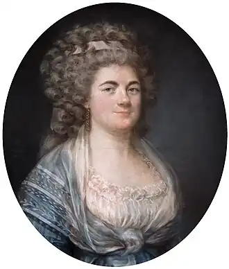 Thérèse Laperche, Madame Danton, pastel (1791), collection privée
