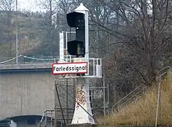 Signal du chenal du canal Danvik, 2012