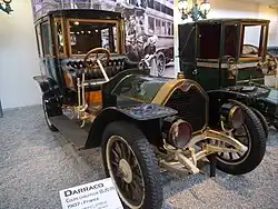 Darracq coupé chauffeur SS 20/28 1907.
