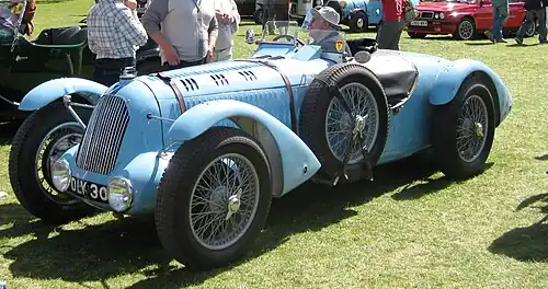 Talbot-Darracq T150C 1936 à Woburn.
