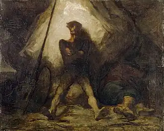 La Veille de Don Quichotte, 1855-1856Musée d'Art contemporain (Bâle)
