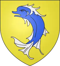 Armoiries des dauphins d'Auvergne sire de Mercœur.
