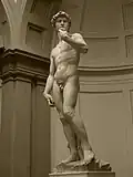 Le David de la piazza della Signoria.