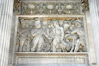 Pilier ouestBataille de FleurusGénéral Jourdan