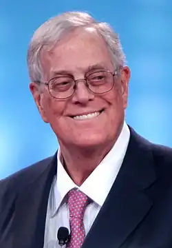 David Koch 2015, 2014, 2011.
