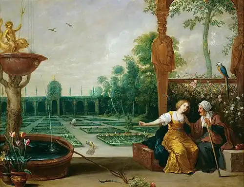 Vertumne et Pomone, 1638