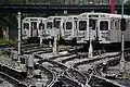 Dépôt du métro à Davisville en 2009.