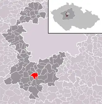 Localisation de Davle