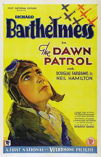 Description de l'image Dawn-Patrol-1930-Poster.jpg.