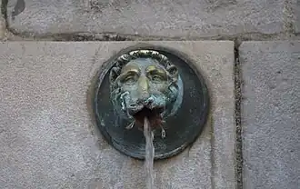 Robinets de la Fontaine.