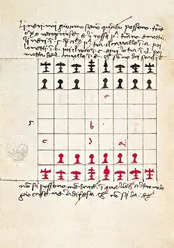 De Ludo Schacorum. Page du texte