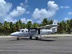 DHC-6 Twin Otter de Air Tetiaora.