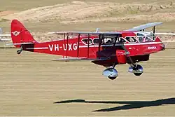De Havilland DH-84 VH-UXG (Iles Cocos)