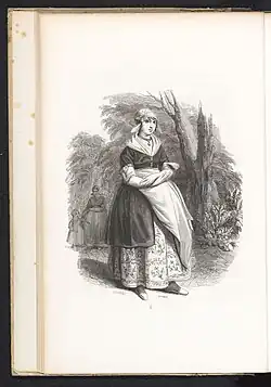 La Poissonnière de Schéveningue (1840-1841).