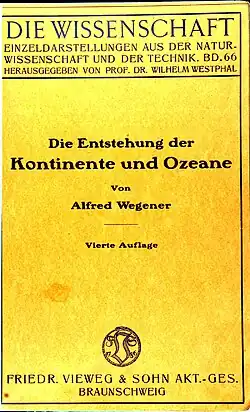 Image illustrative de l’article Die Entstehung der Kontinente und Ozeane