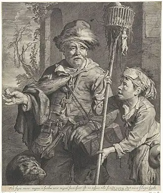 Le Marchand de mort-aux-rats, 1655.