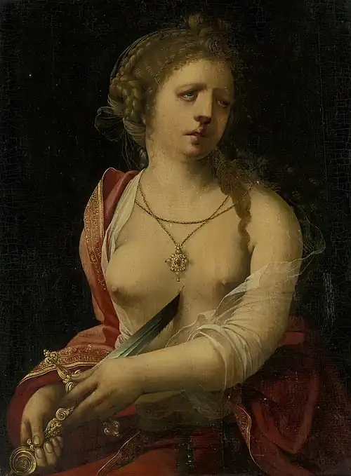 2. Suicide de Lucrèce, Rijksmuseum, Amsterdam.