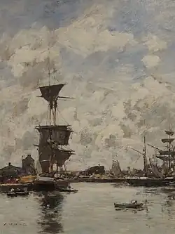 Deauville. Le Bassin, Giverny