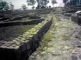 Rue Decumanus de Cividade de Terroso.