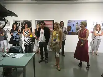 Une exposition lors du Delémont'BD de 2017.