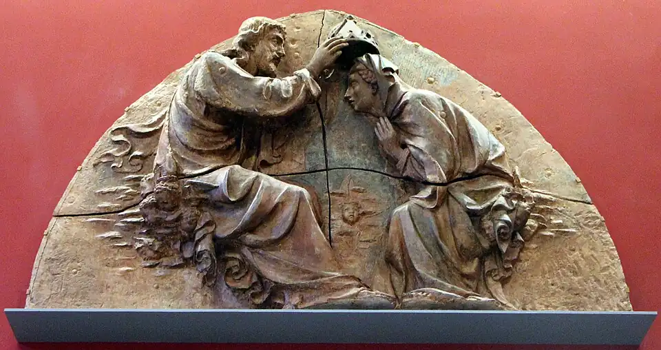 Couronnement de la Vierge à                         l'Hôpital Santa Maria Nuova.