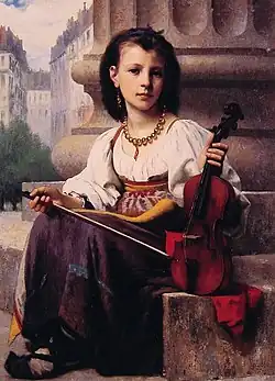 La Jeune musicienne (1876)[réf.&nbsp;nécessaire]