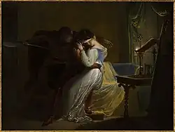 Paolo et Francesca, Paris, musée de la Vie romantique.