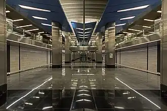 Image illustrative de l’article Delovoï tsentr (métro de Moscou, ligne Solntsevskaïa)