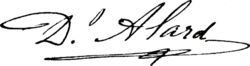 signature de Delphin Alard