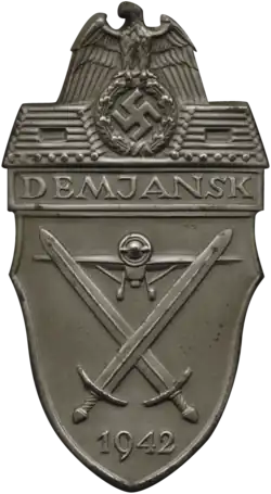Plaque de bras Demiansk