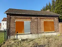 Le bâtiment subsistant.