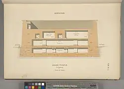 Cryptes (mur du Sud réel).