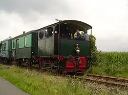 Locomotive à chaudière verticale du Dendermonde - Puurs (Belgique).