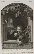 Le Petit faiseur de bulles de savon, d'après Frans van Mieris l'Ancien.