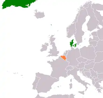Belgique et Danemark