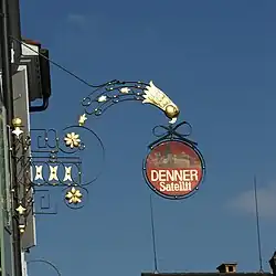 Photographie d'une enseigne publicitaire