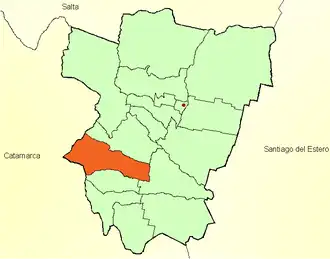 Département de Chicligasta