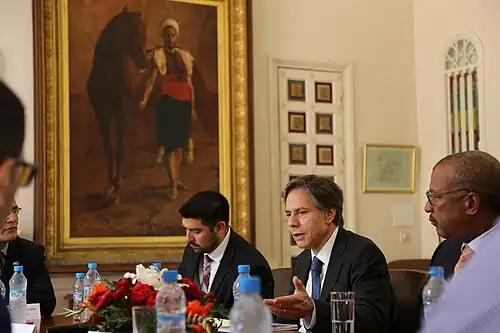 Man with Horse (L'Homme au cheval) peint par Ion Perdicaris