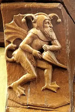 Démon à coqueluchon à pattes d'oie.