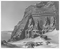 Gravure d'Albert Henry Payne, d'après Schmidt, représentant le temple d'Abou Simbel