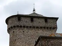 Dernier étage du clocher-donjon.