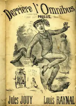 Derrière l'Omnibus, partition (1883)