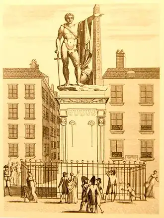 Statue du général Desaix de Claude Dejoux, érigée sur la place des Victoires à Paris en 1810 (1810), musée Carnavalet, Paris.