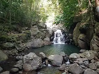 Deuxième chute de la rivière Caillou.