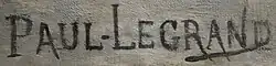signature de Paul Emmanuel Legrand
