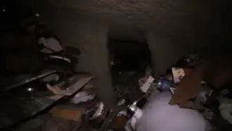 Intérieur de la grotte à Maurice