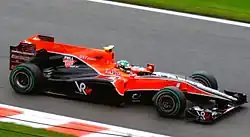 Photo de la Virgin VR-01 de Lucas di Grassi en Belgique