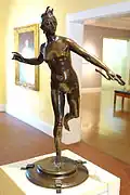 Diana par Frederick William MacMonnies, vue frontale, vers 1890, bronze