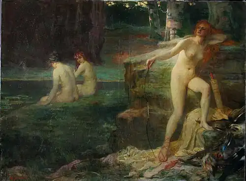 Diane au repos (1896), musée d'Art et d'Archéologie de Laon